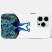 pacocks zogende Huwelijkscadeaus Case-Mate iPhone Case (Achterkant (horizontaal))
