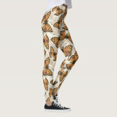 Pacocus-patroon met pansy vlinder leggings (Rechts)