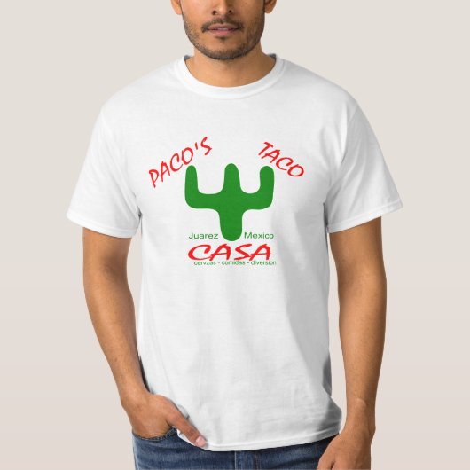 Paco's Taco Casa T-shirt (Voorkant)