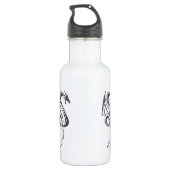 Pact van de draak 2 waterfles  (Achterkant)