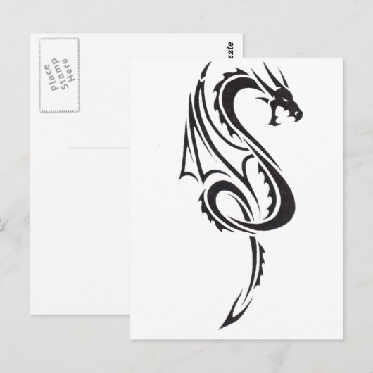 Pact van de draak B1 Briefkaart (Voorkant / Achterkant)