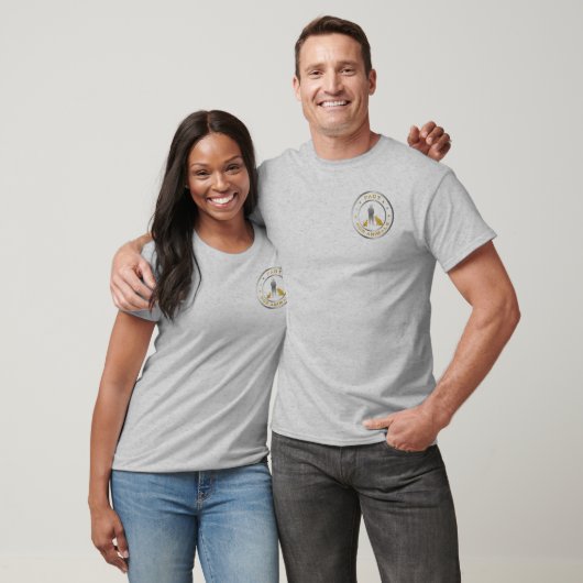 PACT voor-/achterkant T-shirt (Unisex)