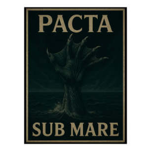 Pacta Sub Mare – Verbond van de Diepe Perfect Poster