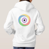 Pactomics. Weet het. Jouw. Kleur. Hoodie (Achterkant)