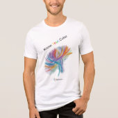 Pactomics. Weet het. Jouw. Kleur. Tri-Blend Shirt (Voorkant)