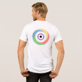 Pactomics. Weet het. Jouw. Kleur. Tri-Blend Shirt (Achterkant volledig)