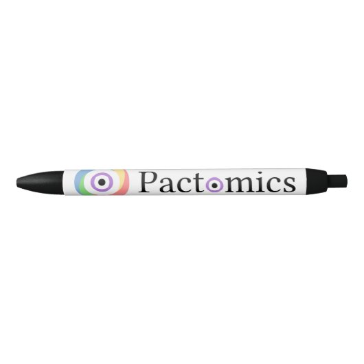 Pactomics. Weet het. Jouw. Kleur. Zwarte Inkt Pen (Voorkant)