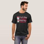 PACU CRNA ICU ER verpleegster V is voor versed Val T-shirt (Voorkant volledig)