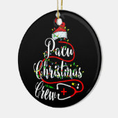 Pacu-kerstcadeautjes voor zuster-kerstpersoneel keramisch ornament (Links)