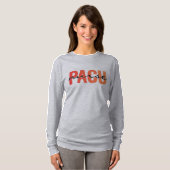 PACU Nurse Bold Typography Design T-shirt (Voorkant volledig)