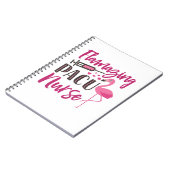 PACU Verpleegkundige Flamingo Nurse Week Appreciat Notitieboek (Linkerzijde)