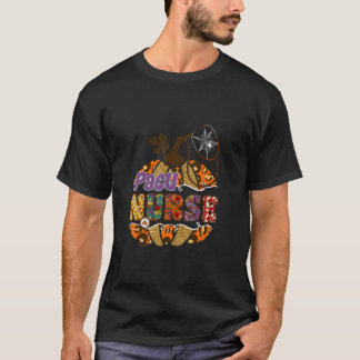 Pacu Verpleegster Pompoen Stethoscoop Spook Hallow T-shirt