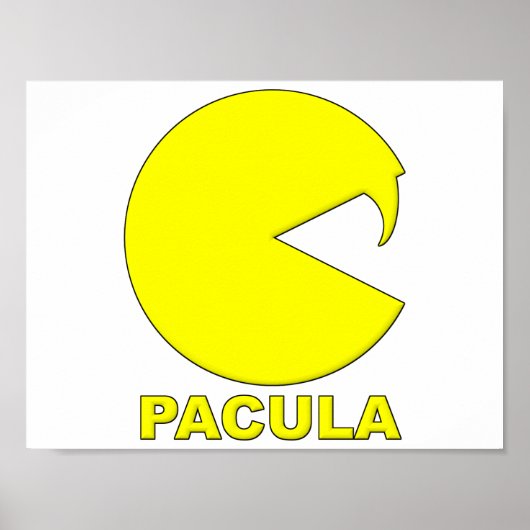 Pacula Grappige Poster (Voorkant)