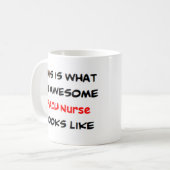 pacusverpleegkundige, geweldige Mok (Voorkant links)