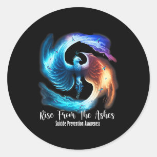 Pacute SS Schattigee Ssnix Rise from the Ashes Sui Ronde Sticker