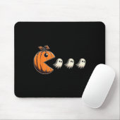 Pacween Grappige Halloween Pompoen Geest Kauw Game Muismat (Met muis)