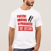 Paczki aan de gang t-shirt (Voorkant)