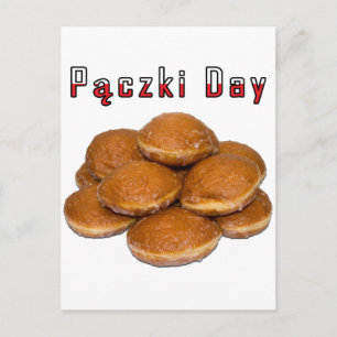 Paczki Day Briefkaart