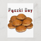 Paczki Day Briefkaart (Voorkant)