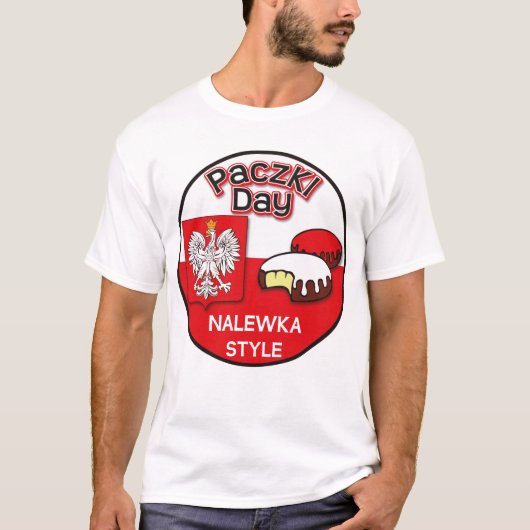 Paczki Day - Nalewka Style T-shirt (Voorkant)