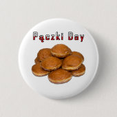 Paczki Day Ronde Button 5,7 Cm (Voorkant)