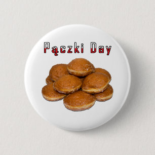 Paczki Day Ronde Button 5,7 Cm
