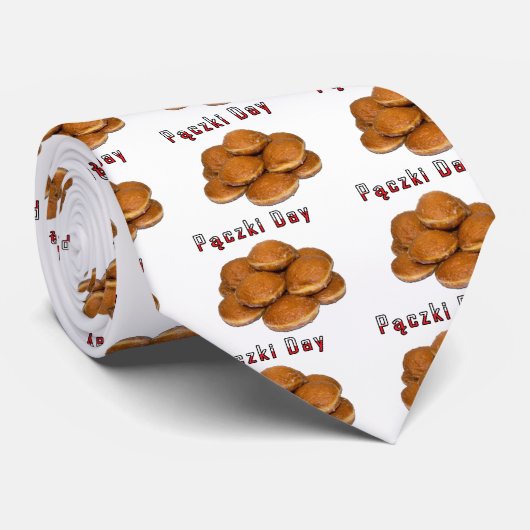 Paczki Day Stropdas (Opgerold)