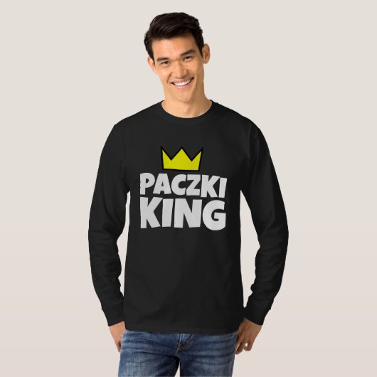 PACZKI KING MANNEN T-shirt (Voorkant volledig)