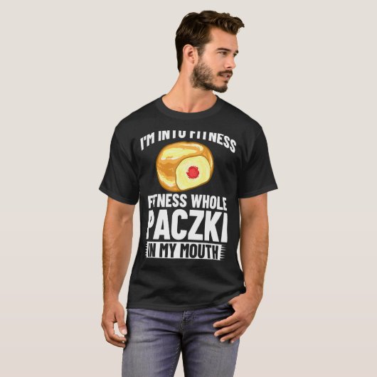Paczki Pools Donut Poland Dessert 1 T-shirt (Voorkant volledig)