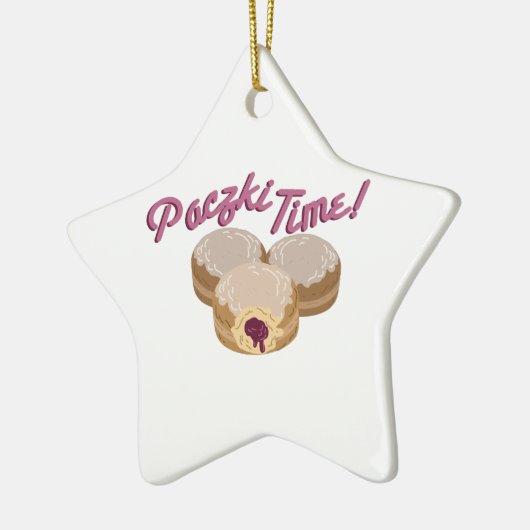 Paczki Time. Keramisch Ornament (Links)