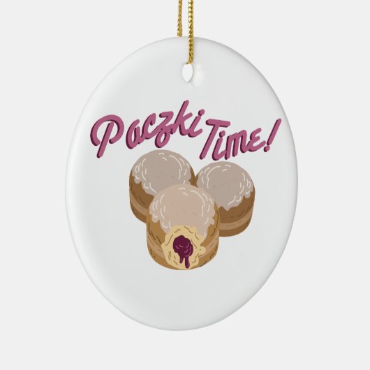 Paczki Time Keramisch Ornament (Rechts)