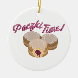 Paczki Time Keramisch Ornament