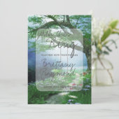 PAD AAN BUITENLANDSE WOODLAND STREAMWEDING KAART (Staand voorkant)