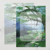 PAD AAN BUITENLANDSE WOODLAND STREAMWEDING KAART (Voorkant / Achterkant)