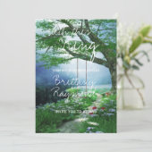 PAD AAN BUITENLANDSE WOODLAND STREAMWEDING KAART (Staand voorkant)