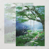 PAD AAN BUITENLANDSE WOODLAND STREAMWEDING KAART (Voorkant / Achterkant)