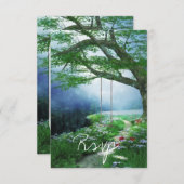 PAD AAN BUITENWERELDWIJDE STREAMWEDDING RSVP (Voorkant / Achterkant)