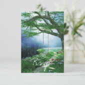 PAD AAN BUITENWERELDWIJDE STREAMWEDDING RSVP KAARTJE (Staand voorkant)