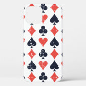 Pad, diamant, hart, clubpatroon Case-Mate iPhone case (Achterkant)