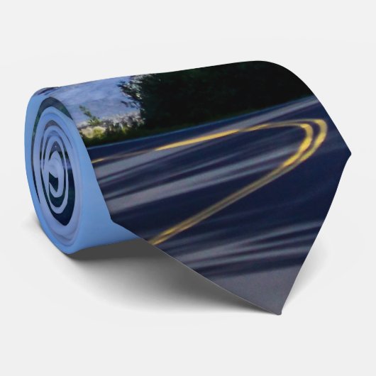 Pad door Alaska-Stropdas Stropdas (Opgerold)