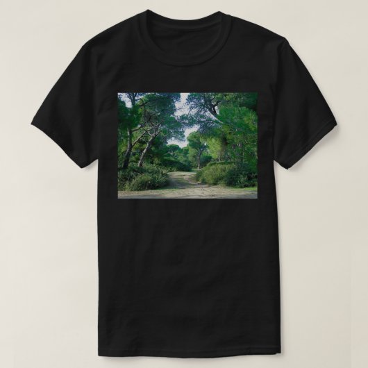Pad door bossen t-shirt (Design voorkant)