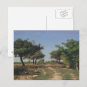 Pad door de appelbomen briefkaart (Voorkant / Achterkant)