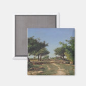 Pad door de appelbomen magneet (Voorkant / Achterkant)