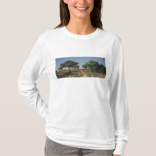 Pad door de appelbomen t-shirt