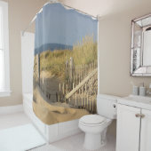 Pad door de duinen naar Race Point Beach Douchegordijn (In situ)