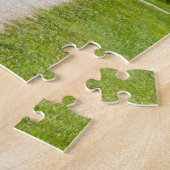 Pad door een boerderij legpuzzel (Zijkant)