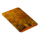 Pad door het bos in de herfst verticale magneet (Rechterzijde)