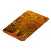 Pad door het bos in de herfst verticale magneet (Linkerzijde)