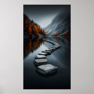 Pad door stilte poster