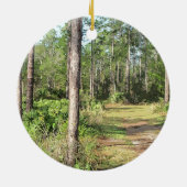Pad in de Bossen 2656 Keramisch Ornament (Achterkant)